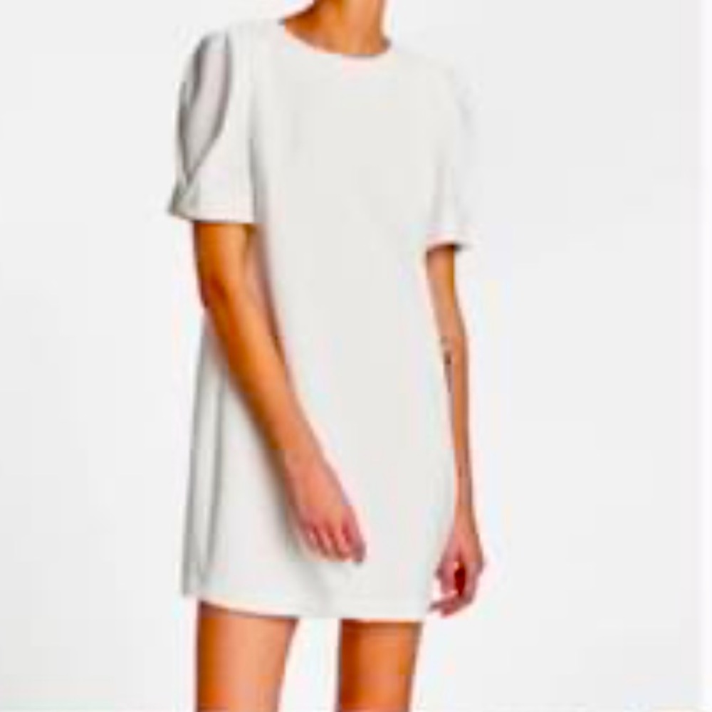 Zara white dress